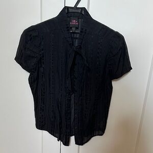 Elegant Black Blouse